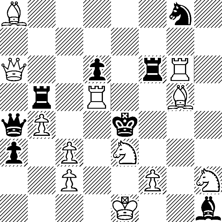 B5n1/8/Q2p1rR1/1r1R2B1/qP2k3/p1P1N3/2P2P1N/4K2b