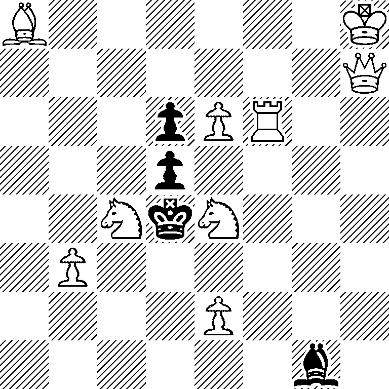 B6K/7Q/3pPR2/3p4/2NkN3/1P6/4P3/6b1