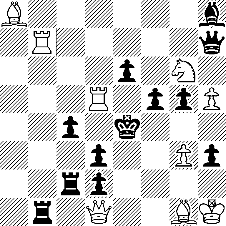 B6b/1R5q/4p1N1/3R1ppP/2p1k3/3p2Pp/2rp4/1r1Q2BK
