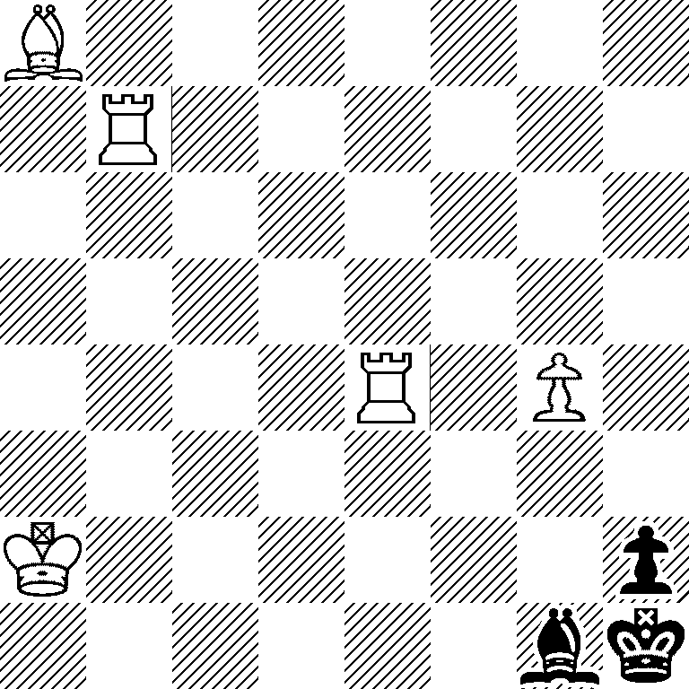 B7/1R6/8/8/4R1P1/8/K6p/6bk