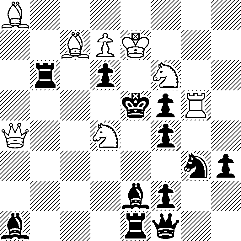 B7/2BPK3/1r1p1N2/4kpR1/Q2N1p2/6np/4bp2/b3rq2