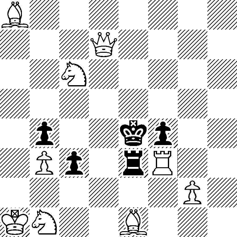 B7/3Q4/2N5/8/1p2kp2/1Pp1rR2/6P1/KN2B3