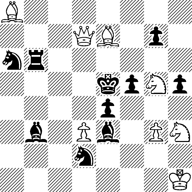 B7/3QB1p1/nr6/4kpNp/4p3/1b1Pb1PN/3n4/7K