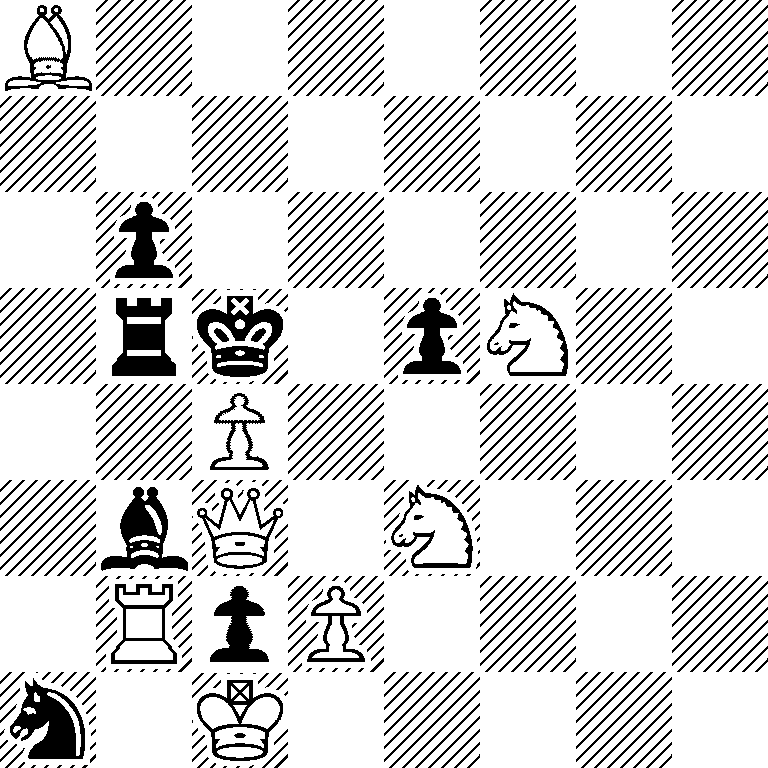 B7/8/1p6/1rk1pN2/2P5/1bQ1N3/1RpP4/n1K5