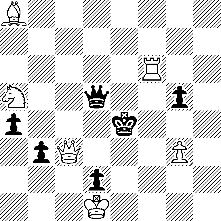 B7/8/5R2/N2q2p1/p3k3/1pQ3P1/3p4/3K4