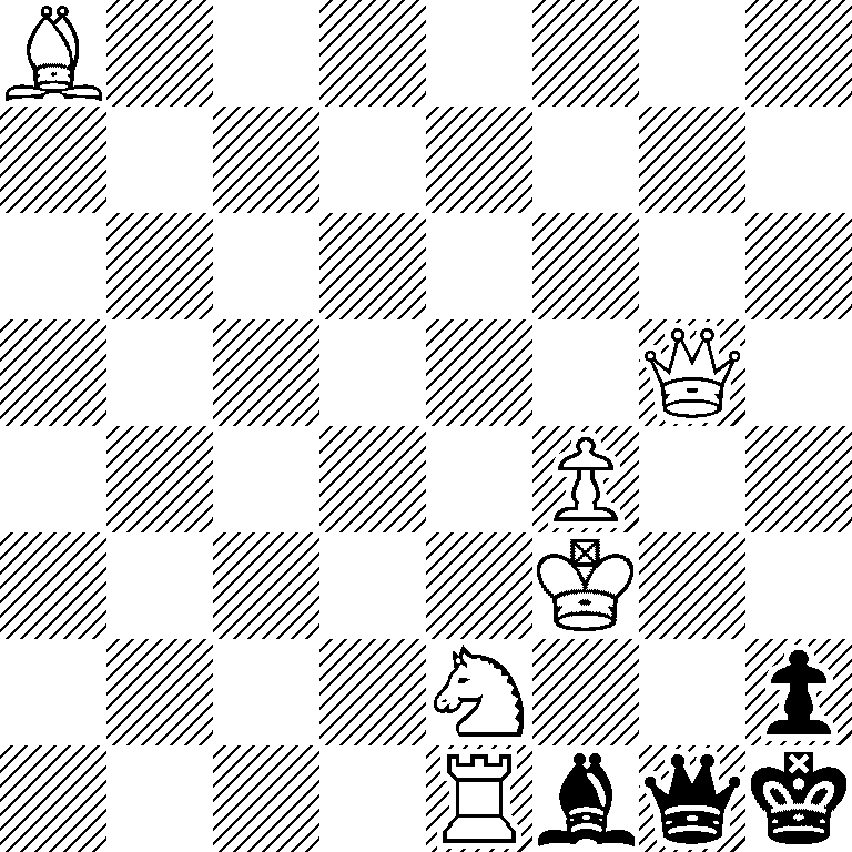 B7/8/8/6Q1/5P2/5K2/4N2p/4Rbqk