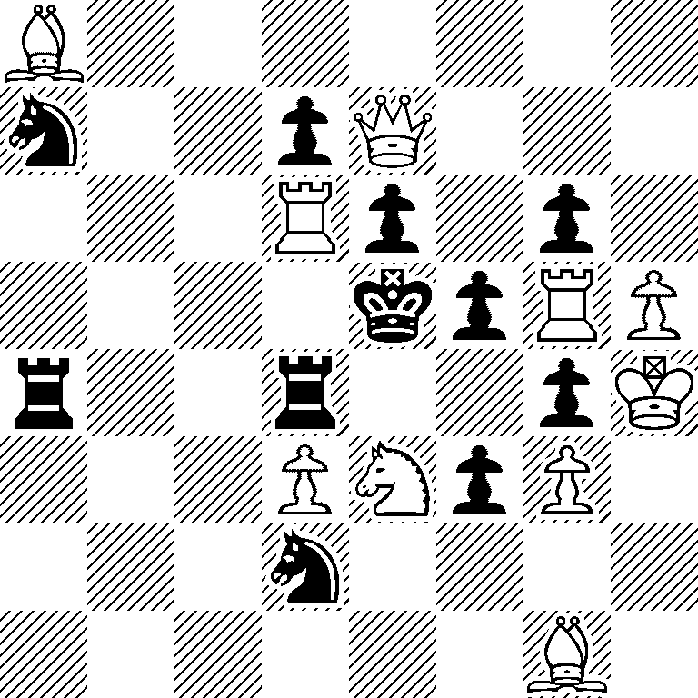 B7/n2pQ3/3Rp1p1/4kpRP/r2r2pK/3PNpP1/3n4/6B1