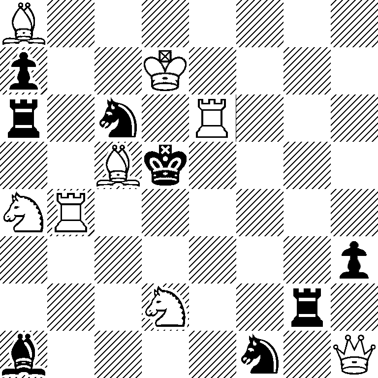 B7/p2K4/r1n1R3/2Bk4/NR6/7p/3N2r1/b4n1Q