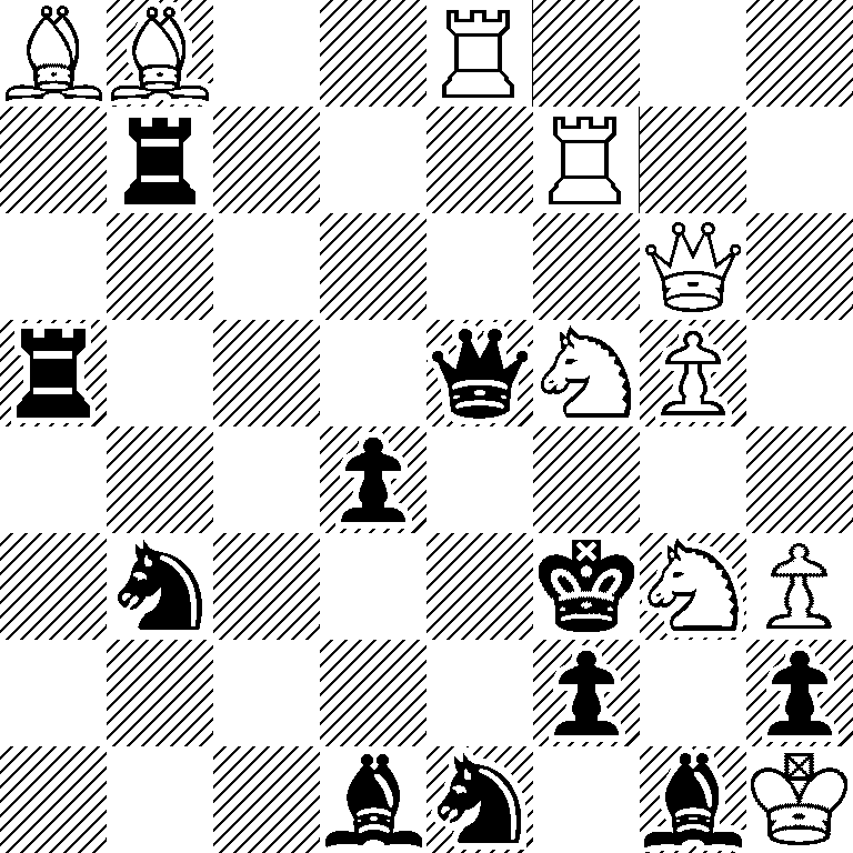 BB2R3/1r3R2/6Q1/r3qNP1/3p4/1n3kNP/5p1p/3bn1bK