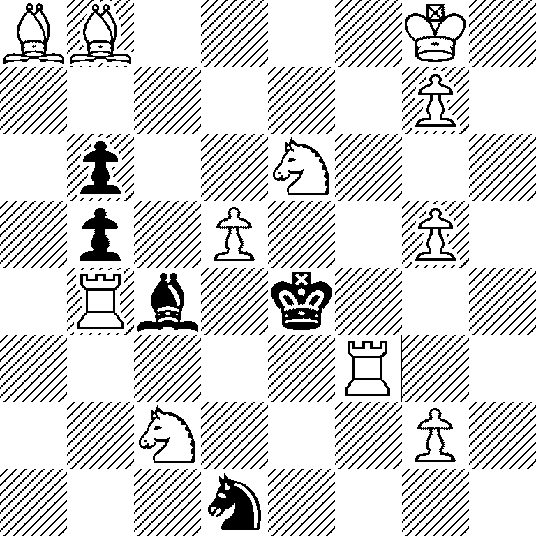 BB4K1/6P1/1p2N3/1p1P2P1/1Rb1k3/5R2/2N3P1/3n4