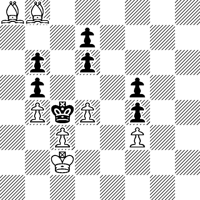BB6/3p4/1p1p4/1p3p2/1PkP1p2/2P2P2/2K5/8