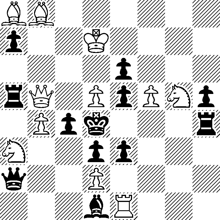 BB6/p2K4/4p3/rQ1PpPNp/1Ppk3r/N2pp3/q2P4/3bR3