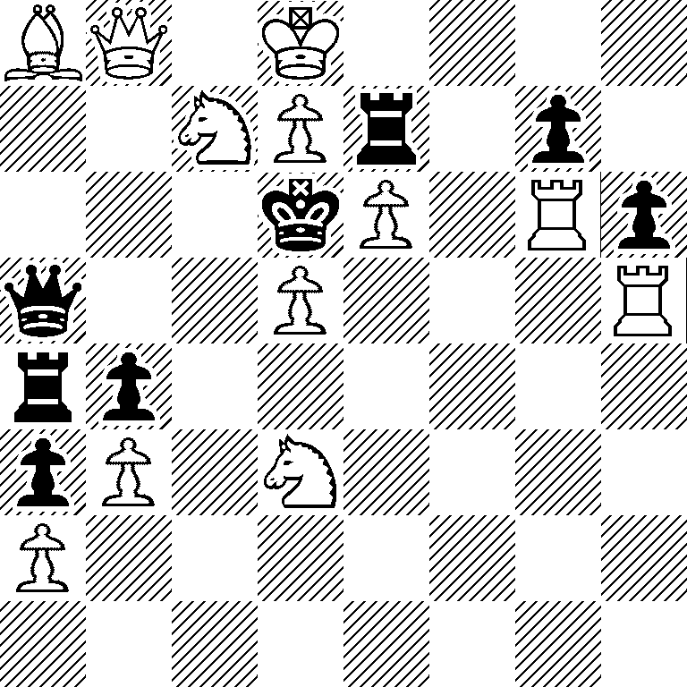 BQ1K4/2NPr1p1/3kP1Rp/q2P3R/rp6/pP1N4/P7/8