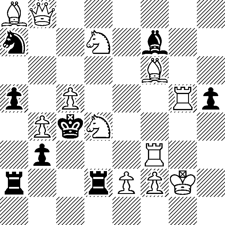 BQ6/n2N1b2/5B2/p1P3Rp/1PkN4/1p3R2/r2rPPK1/8