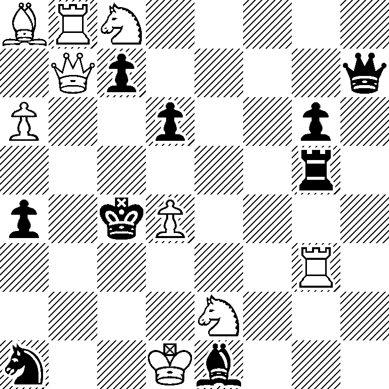 BRN5/1Qp4q/P2p2p1/6r1/p1kP4/6R1/4N3/n2Kb3