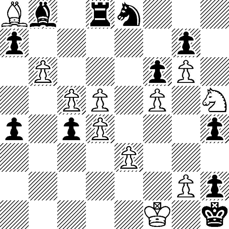 Bb1rn3/p5p1/1P3pP1/2PP1P1N/p1pP3p/4P3/6Pp/5K1k