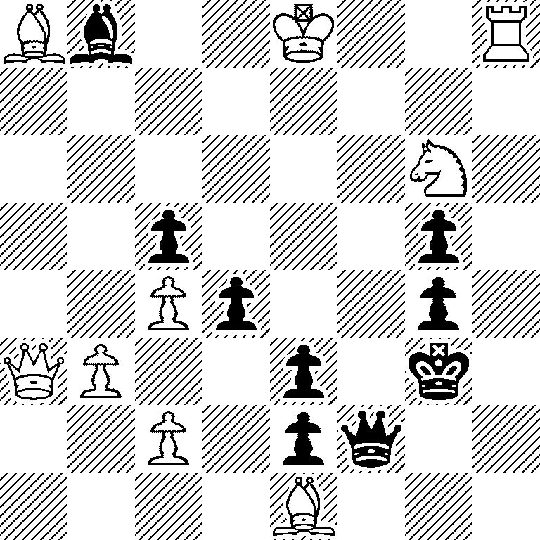 Bb2K2R/8/6N1/2p3p1/2Pp2p1/QP2p1k1/2P1pq2/4B3