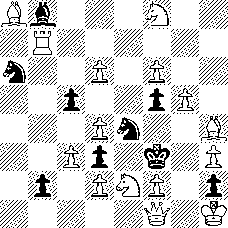Bb3N2/1R6/n2P1P2/2p2pP1/3Pn2B/2Pp1k1P/1p1PNP1p/5Q1K