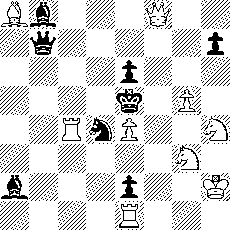Bb3Q2/1q5p/4p3/4k1P1/2RnP2N/6N1/b3p2K/4R3