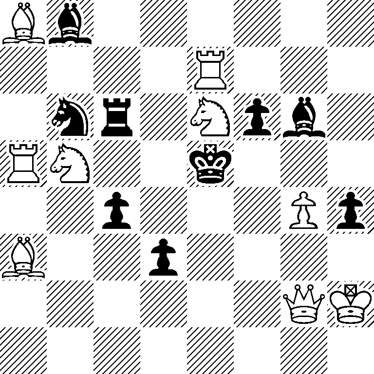 Bb6/4R3/1nr1Npb1/RN2k3/2p3Pp/B2p4/6QK/8