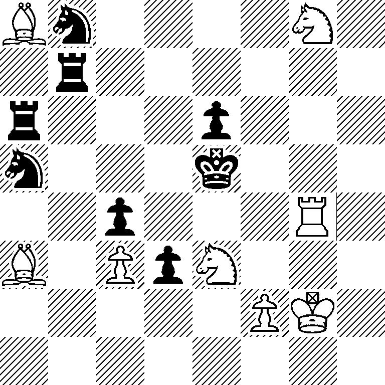 Bn4N1/1r6/r3p3/n3k3/2p3R1/B1PpN3/5PK1/8