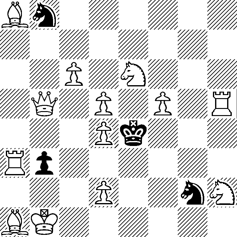 Bn6/8/2P1N3/1Q1P1P1R/3Pk3/Rp6/3P2nN/BK6