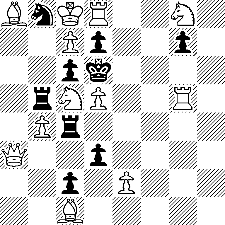 BnKR2N1/2Pp2p1/2pk4/1rNP2R1/1Pr5/Q2p4/2p1P3/2B5