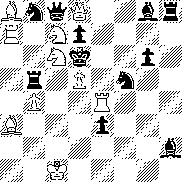 BnqQ2br/R1Np4/2Nk2p1/1r1P1n2/1P2R3/B3p3/7b/2K5