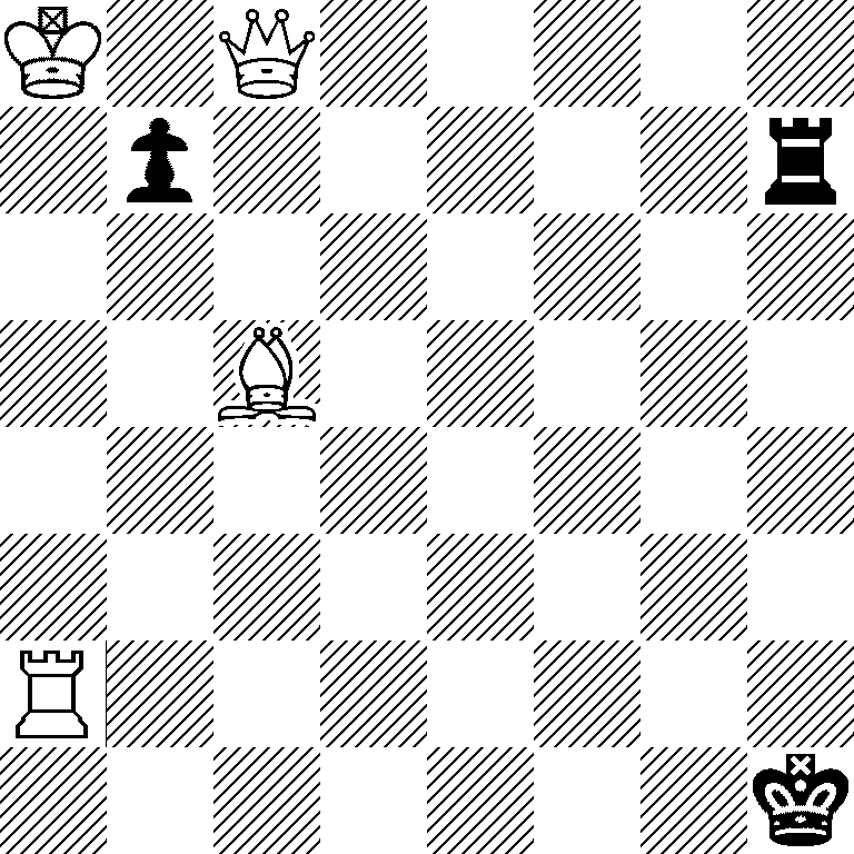 K1Q5/1p5r/8/2B5/8/8/R7/7k