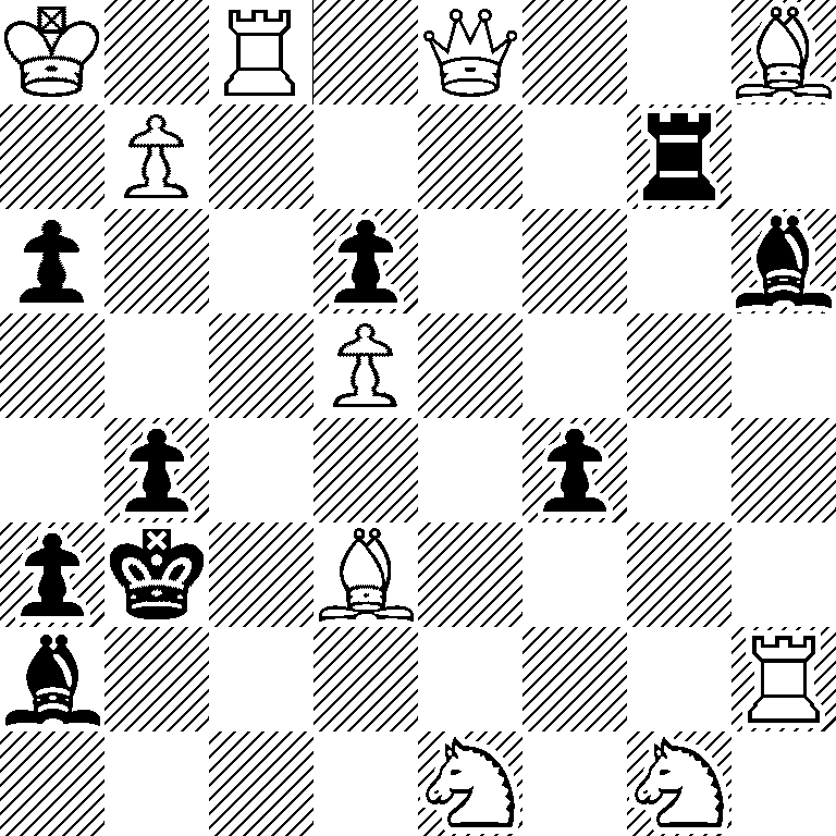 K1R1Q2B/1P4r1/p2p3b/3P4/1p3p2/pk1B4/b6R/4N1N1
