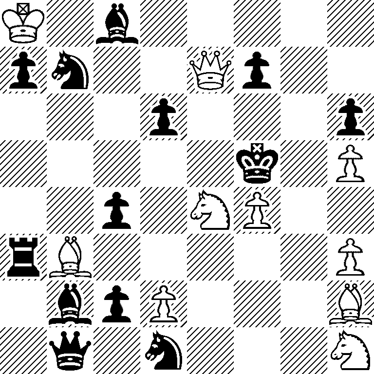 K1b5/pn2Qp2/3p3p/5k1P/2p1NP2/rB5P/1bpP3B/1q1n3N
