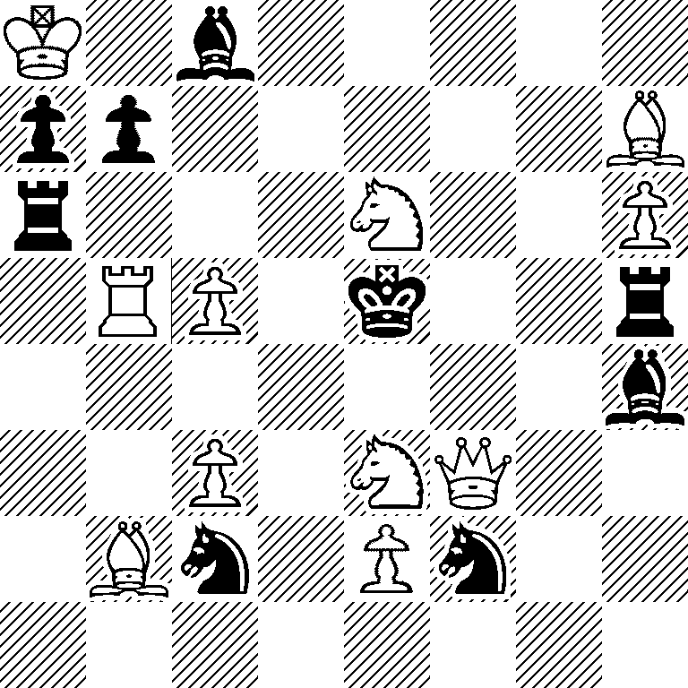 K1b5/pp5B/r3N2P/1RP1k2r/7b/2P1NQ2/1Bn1Pn2/8