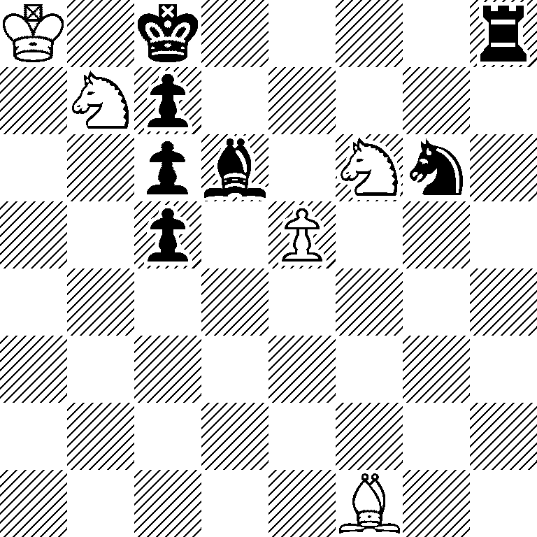 K1k4r/1Np5/2pb1Nn1/2p1P3/8/8/8/5B2