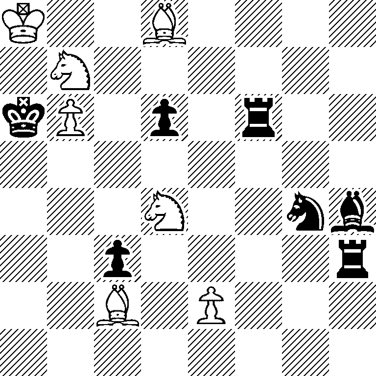 K2B4/1N6/kP1p1r2/8/3N2nb/2p4r/2B1P3/8