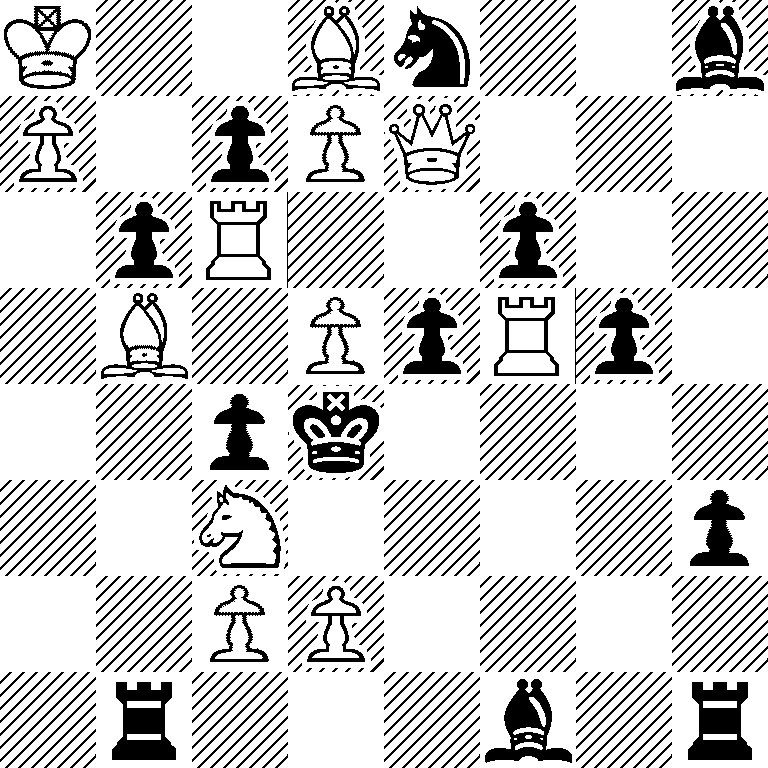 K2Bn2b/P1pPQ3/1pR2p2/1B1PpRp1/2pk4/2N4p/2PP4/1r3b1r