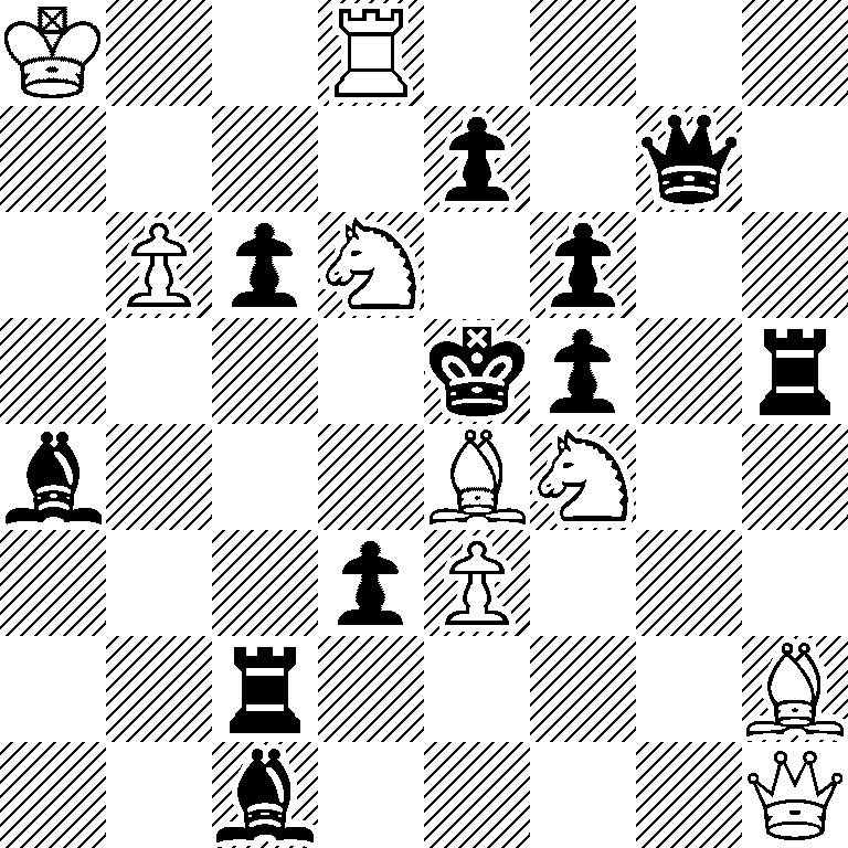 K2R4/4p1q1/1PpN1p2/4kp1r/b3BN2/3pP3/2r4B/2b4Q