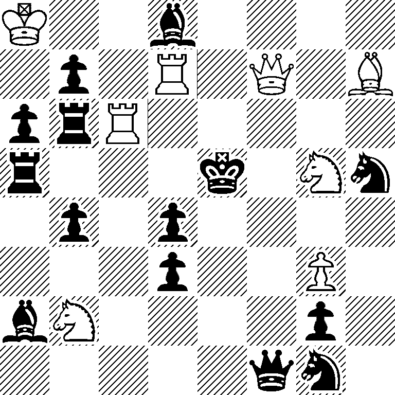K2b4/1p1R1Q1B/prR5/r3k1Nn/1p1p4/3p2P1/bN4p1/5qn1