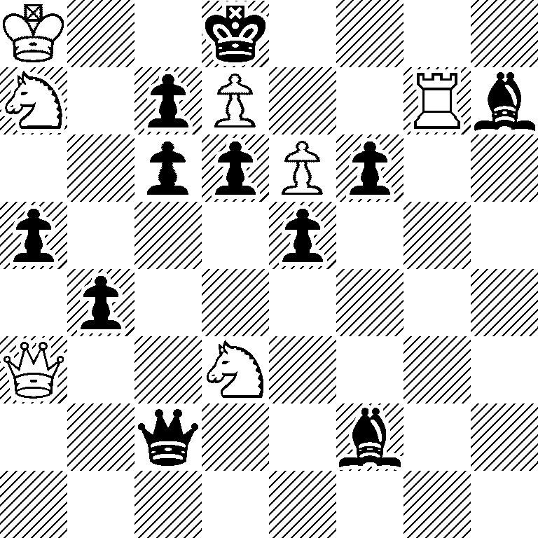 K2k4/N1pP2Rb/2ppPp2/p3p3/1p6/Q2N4/2q2b2/8