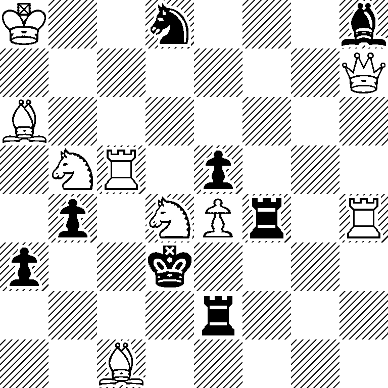 K2n3b/7Q/B7/1NR1p3/1p1NPr1R/p2k4/4r3/2B5