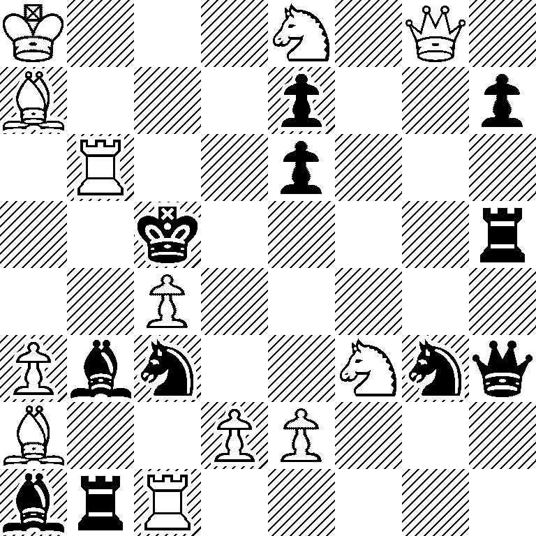 K3N1Q1/B3p2p/1R2p3/2k4r/2P5/Pbn2Nnq/B2PP3/brR5