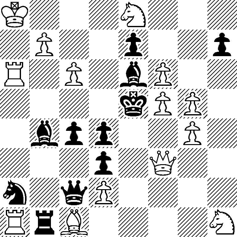 K3N3/1P2p2p/R1P1bP2/4kPP1/1bpp2P1/3p1Q2/n1qP4/RrB4N
