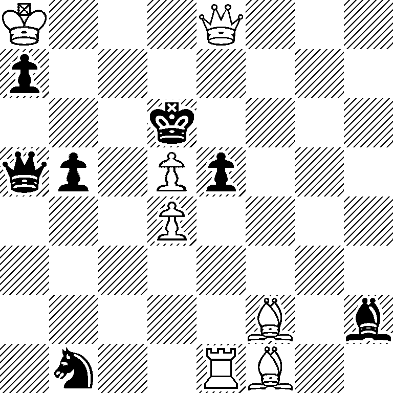 K3Q3/p7/3k4/qp1Pp3/3P4/8/5B1b/1n2RB2