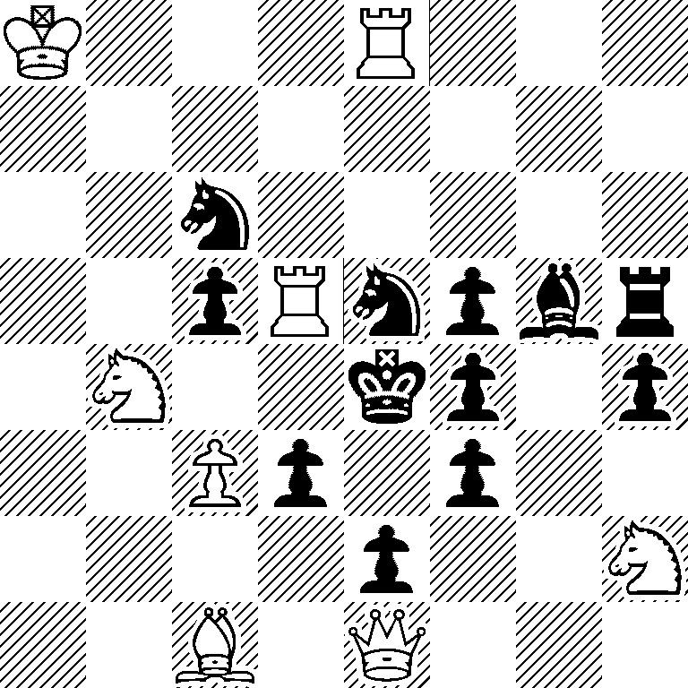 K3R3/8/2n5/2pRnpbr/1N2kp1p/2Pp1p2/4p2N/2B1Q3