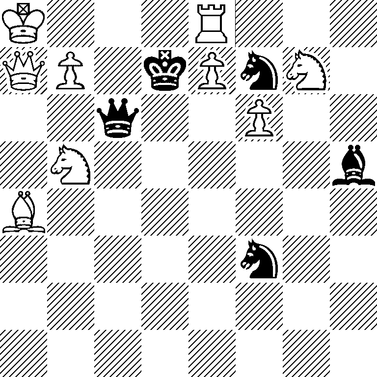 K3R3/QP1kPnN1/2q2P2/1N5b/B7/5n2/8/8