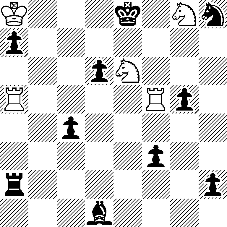 K3k1Nn/p7/3pN3/R4Rp1/2p5/5p2/r6p/3b4