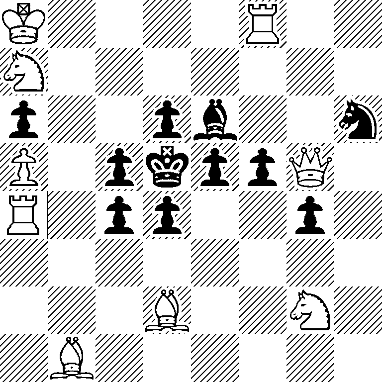 K4R2/N7/p2pb2n/P1pkppQ1/R1pp2p1/8/3B2N1/1B6