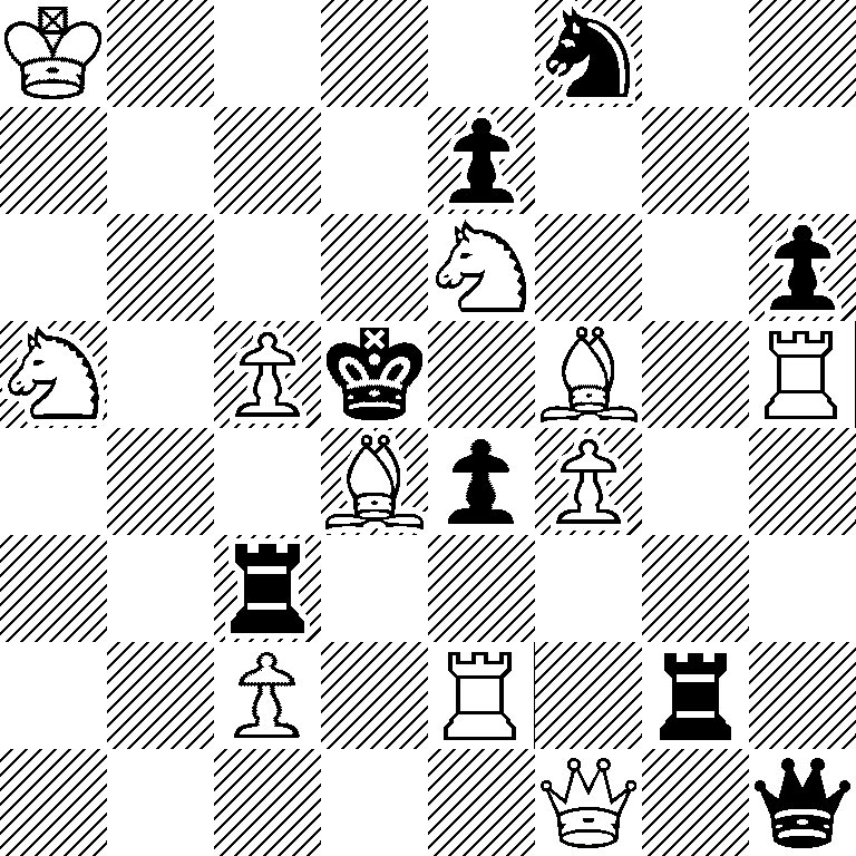 K4n2/4p3/4N2p/N1Pk1B1R/3BpP2/2r5/2P1R1r1/5Q1q