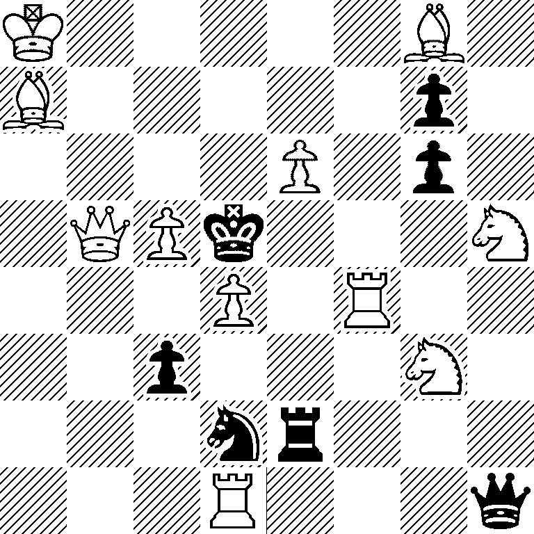 K5B1/B5p1/4P1p1/1QPk3N/3P1R2/2p3N1/3nr3/3R3q