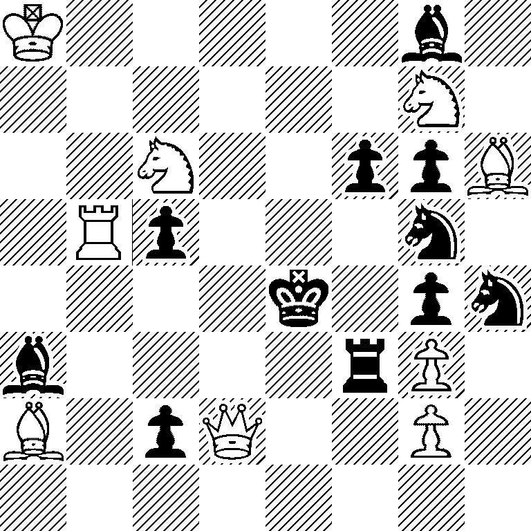 K5b1/6N1/2N2ppB/1Rp3n1/4k1pn/b4rP1/B1pQ2P1/8