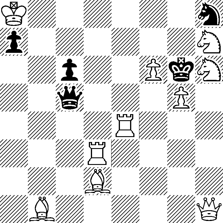 K6n/p6N/2p2PkN/2q3P1/4R3/3R4/3B4/1B5Q